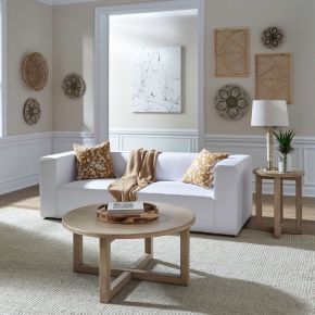 Liberty Furniture 780-OT-O3PCS Proximity Place - Optional 3 Piece Table Set - Barley Buff