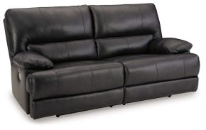 Ashley Furniture U6580147 Mountainous - 2 Seat Power Reclining Sofa With Adj Headrest - Eclipse