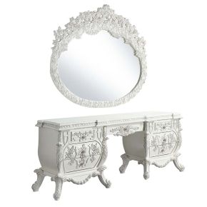 ACME BD00674 Vanaheim - Vanity Desk - Antique White