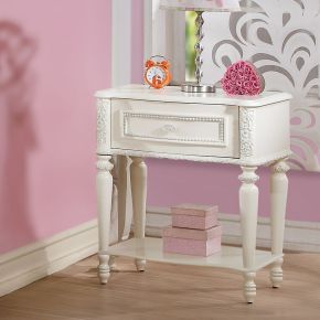ACME BD02267 Dorothy - Nightstand With 1 Drawer - Ivory