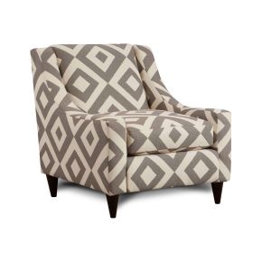Furniture of America SM8563-CH-SC Parker - Chair - Gray / Pattern Fabric