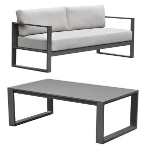 Intercon NV-SF-2880C-MCA-C Navarro - Sofa And Coffee Table - Mocha