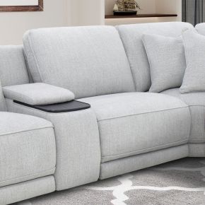 Liberty Furniture 6000SF-42AP Blake - Armless Recliner P2 & Zero Wall - Estero Smoke