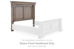Signature Design by Ashley® B916-57 Blairhurst - Queen Panel Headboard - Light Grayish Brown