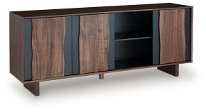 Signature Design by Ashley® A4000679 Welby - Accent Cabinet - Brown / Charcoal