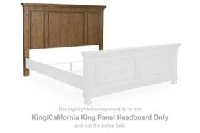 Signature Design by Ashley® PCB779-58 Feddinger - King/California King Panel Headboard - Medium Brown