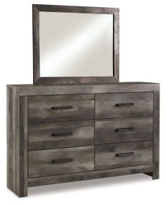 Ashley Furniture B440B1 Ashley Furniture B440B1 Wynnlow - Dresser, Mirror - Gray
