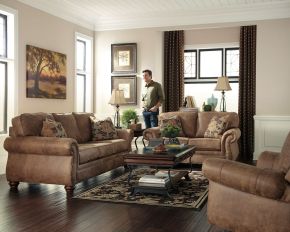 Signature Design by Ashley® 31901/38/35/25 Larkinhurst - Earth - 3 Pc. - Sofa, Loveseat, Rocker Recliner