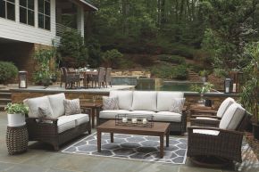 Signature Design by Ashley® P750/838/835/821 Paradise Trail - Medium Brown - 3 Pc. - Lounge Set