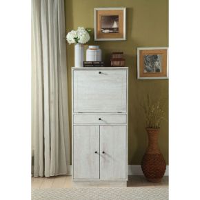 ACME 97545 Wiesta - Wine Cabinet - Antique White