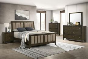Coaster Fine Furniture 224421F-S5 Wilkes - 5 Piece Full Bedroom Set - Dark Cocoa