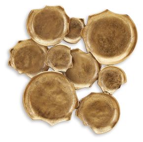Ashley Furniture A8010335 Gageton - Wall Decor - Antique Gold Finish