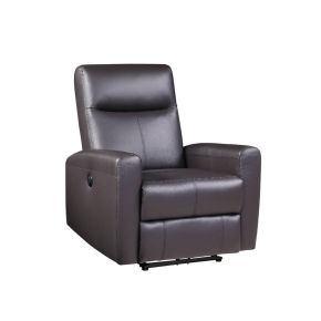 ACME 59773 Blane - Power Motion Recliner - Brown Top Grain Leather Match