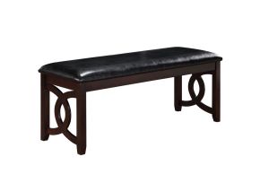 New Classic D1701-25-EBY New Classic D1701-25-EBY Gia - Bench - Ebony - Faux Leather
