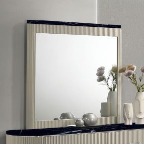 ACME BD04884 Travonte - Mirror - Gray / Beige
