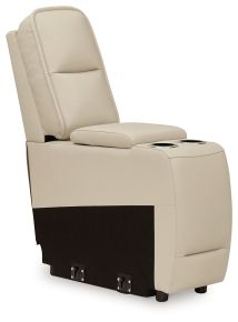 Signature Design by Ashley® U1300157 Double Deal - Console With Storage - Almond