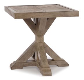 Signature Design by Ashley® P791-702 Beachcroft - Square End Table - Beige