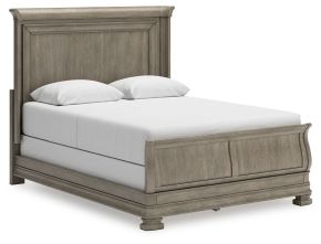 Signature Design by Ashley® B924B2 Lexorne - Gray - Queen Sleigh Bed