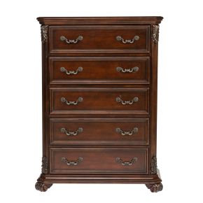Liberty Furniture 737-BR41 Messina Estates - 5 Drawer Chest - Dark Brown
