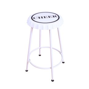 ACME 72702 Mant - Stool (Set of 2) - White