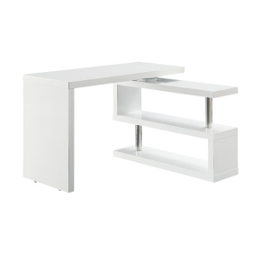 ACME OF00017 Buck II - Writing Desk - White Finish