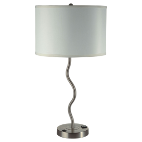 Furniture of America L76224T-WH-2PK Sprig - Table Lamp (Set of 2) - White