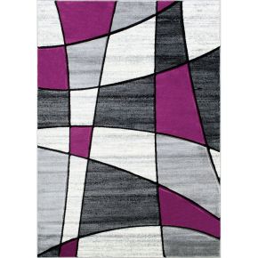 Furniture of America RG5224 Niksar - Area Rug - Gray / Purple