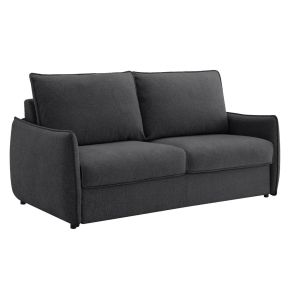 ACME LV06650 ACME LV06650 Jinn - Sofa With Sleeper Queen - Charcoal Chenille