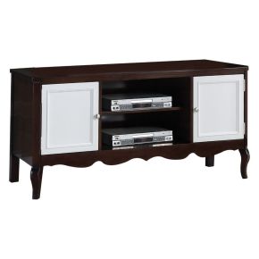 ACME 91230 Mathias - TV Stand - Walnut & White