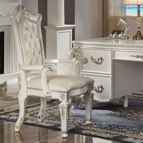 ACME OF01518 Vendome - Executive Office Chair - White
