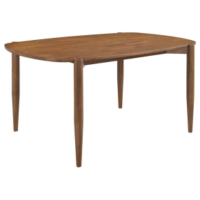 CoasterEveryday 108461 Dortch - Oval Solid Wood Dining Table - Walnut