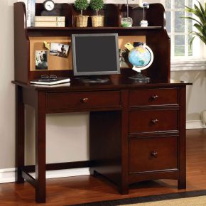 Furniture of America CM7905CH-DK Omnus - Desk - Cherry