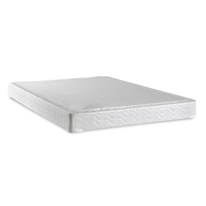 Furniture of America DM315EK-F Bird Of Paradise - Foundation 80" x 76" - White Fabric