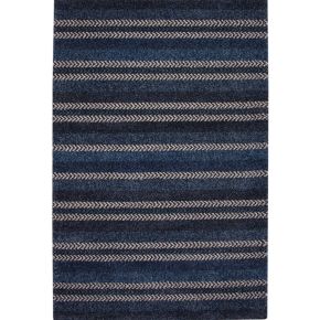 Furniture of America RG1046 Gresford - Striped Area Rug - Blue