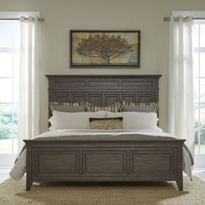 Liberty Furniture 297-BR-CPB Paradise Valley - California King Panel Bed - Saddle Brown