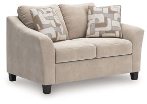 Benchcraft® 5980335 Willarae - Loveseat - Taupe