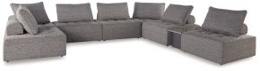 Ashley Furniture P160P6 Ashley Furniture P160P6 Bree Zee - 8-Piece Outdoor Sectional With End Table - Brown
