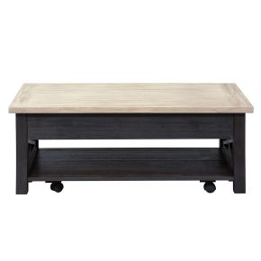 Liberty Furniture 422-OT1011 Heatherbrook - Lift Top Cocktail Table - Charcoal & Ash