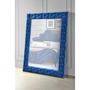 ACME 24238 Dante - Accent Floor Mirror - Blue Velvet