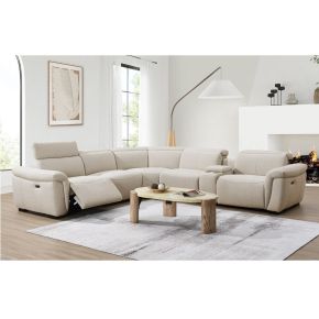 ACME LV02680 Dayana - Power Motion Sectional Sofa - Beige