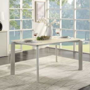 ACME DN03105 Ingram - Dining Table - Sintered Stone & Light Gray