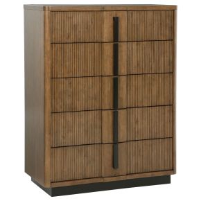 Coaster Fine Furniture 224905 Terrace - 5-Drawer Chest Of Drawers - Ash Brown