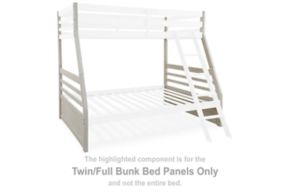 Signature Design by Ashley® B742-58P Robbinsdale - Twin/Full Bunk Bed Panels - Antique White