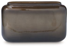 Signature Design by Ashley® A2000810 Sumner - Vase - 7.5" - Gray / Gold Finish