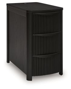 Ashley Furniture T208-117 Camdill - Chair Side End Table - Black