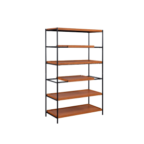ACME 92677 Oaken - Bookshelf - Honey Oak & Black