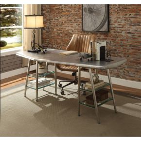 ACME 92790 Brancaster - Desk - Aluminum - Metal - 30"
