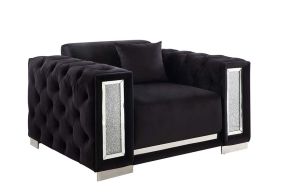 ACME LV01399 Trislar - Chair - Black Velvet