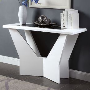 Furniture of America CM4183WH-S Dubendorf - Sofa Table - White