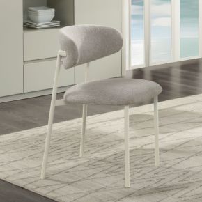 ACME DN03106 Ingram - Side Chair (Set of 2) - Light Gray